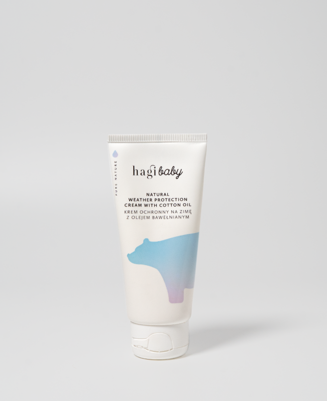 Hagi Krem ochronny na zime z olejem bawelnianym- 50ml